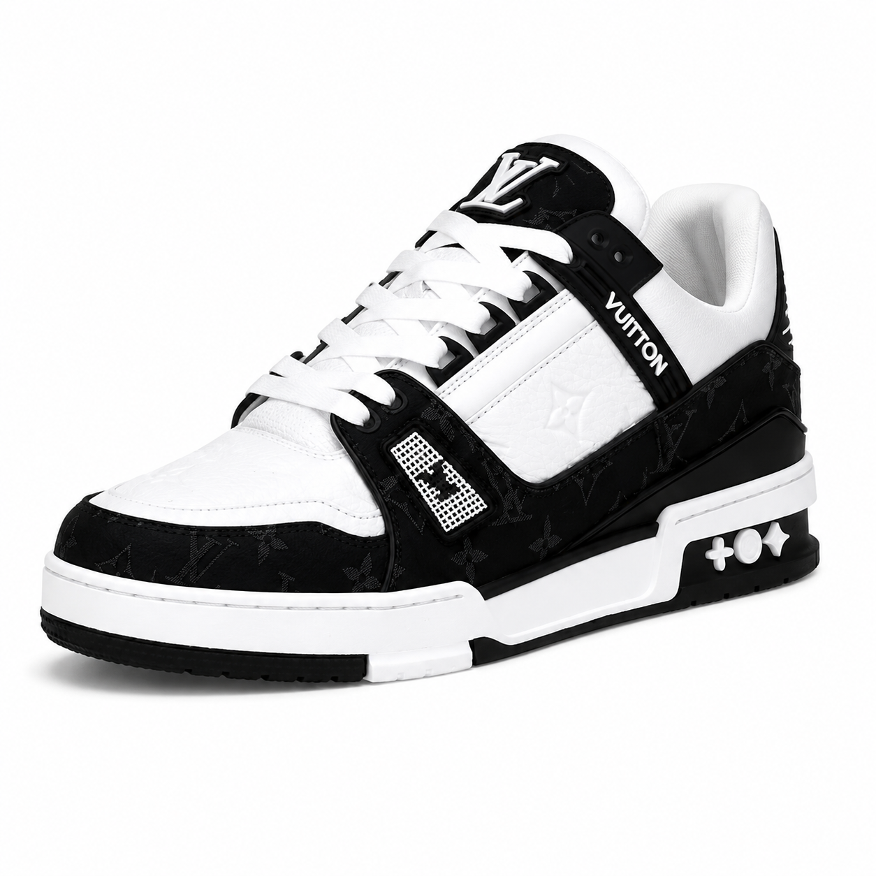LV Trainer Sneakerr white&black