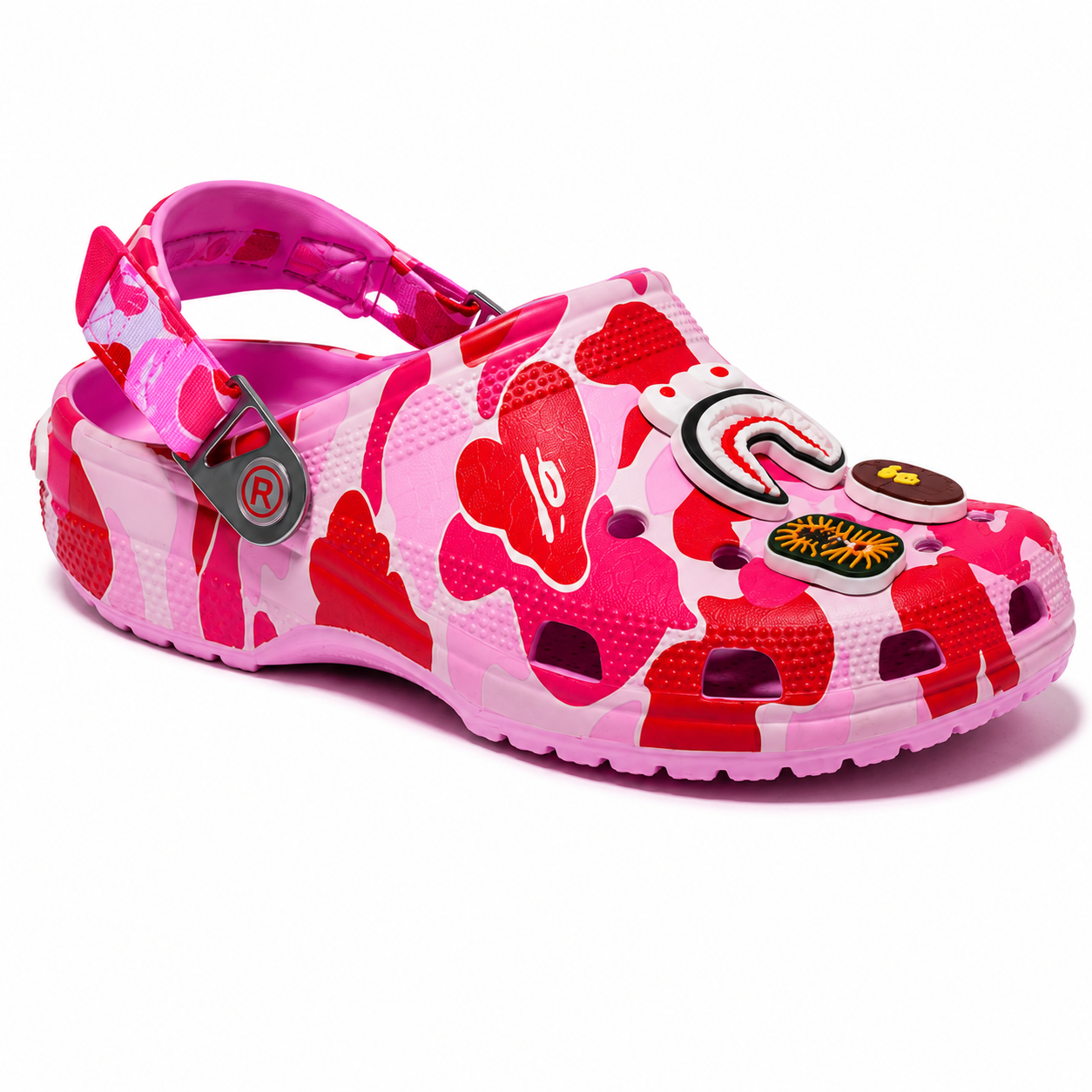 BAPE (Bathing Ape) x CROCS - Pink Camo
