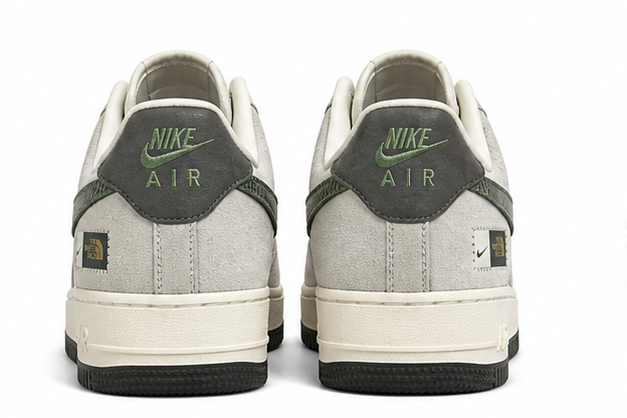 Nike air force 1 Northface green edition