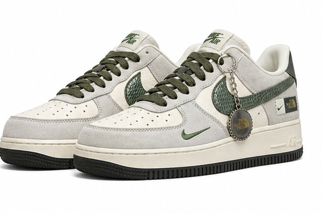 Nike air force 1 Northface green edition