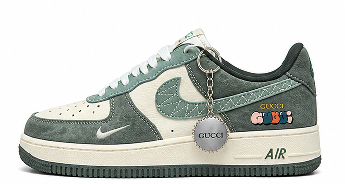 Nike air force 1 Gucci green edition