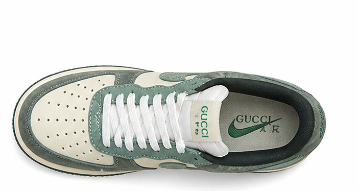 Nike air force 1 Gucci green edition
