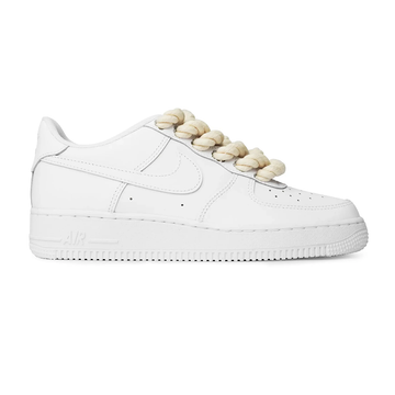 Nike air force white rope lace-beige