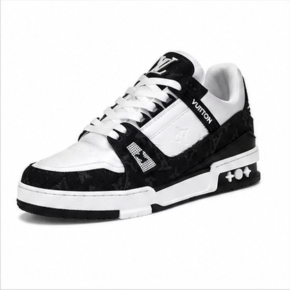 LV Trainer Sneakerr white&black