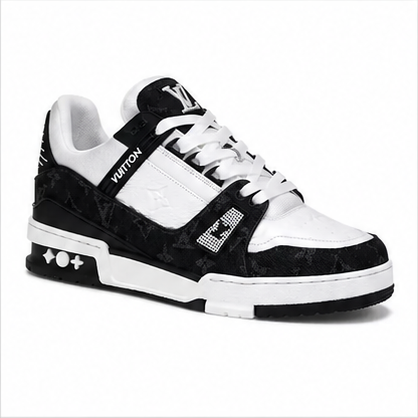 LV Trainer Sneakerr white&black